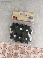 Love to Craft Christmas Moments Felt Toppers 3-Dimensional Sticker Pack, New/Sealed