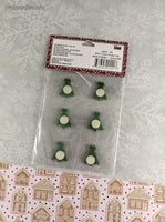 Darice Home for the Holidays Christmas Trees 3-Dimensional Sticker Pack, New/Sealed