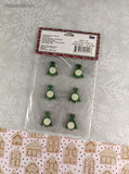 Darice Home for the Holidays Christmas Trees 3-Dimensional Sticker Pack, New/Sealed