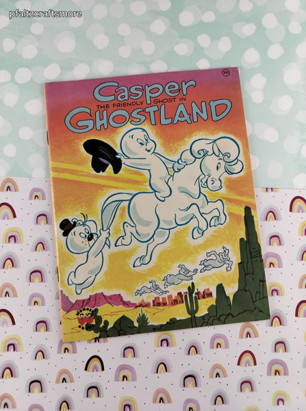 Vintage 1981 Casper the Friendly Ghost in Ghostland Softcover