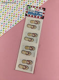 Vintage Provo Craft Stickers, Beach Time Flip Flops, 2 Sheets New & Sealed