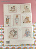 Vintage 1991 Designs by Gloria & Pat Priscilla's Babyland Counted Cross Stitch Softcover Booklet