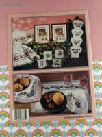Vintage 1996 American School of Needlework Berries Berries Berries! Counted Cross Stitch Softcover Booklet