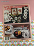 Vintage 1996 American School of Needlework Berries Berries Berries! Counted Cross Stitch Softcover Booklet