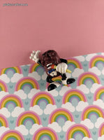 Vintage 1980's California Raisins Musical Microphone PVC Miniature Toy, Nice & Clean