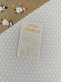 Vintage 1992 Mrs. Grossman's Christmas Santa Claus Half Sticker Sheet, Unused