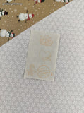 Vintage 1992 Mrs. Grossman's Christmas Mistletoe Holly Half Sticker Sheet, Unused