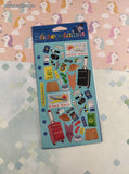 Vintage Stickopotamus Stickers, "World Travel", 1 Sheet New & Sealed