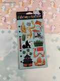 Vintage Stickopotamus "China" Binder Sticker Sheet, New & Sealed