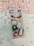 Sandylion Essentials Airplane Travel SHINY 3-Dimensional Sticker Pack, New/Sealed