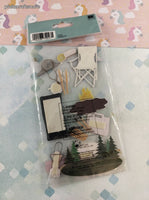 Jolee's Boutique Summer Camping 3-Dimensional Sticker Pack, New/Sealed