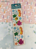 Vintage Frances Meyer FMI Sea Animals Stickers, 4 Sheets New & Sealed