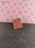 Vintage "Proofread" Rewards Wooden Block/Rubber Stamp