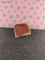 Vintage All Night Media Walt Disney's Eeyore #997E07 Wooden Block/Rubber Stamp