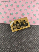 Vintage 1988 PSX Ragdolls #E882 Wooden Block/Rubber Stamp