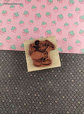 Vintage All Night Media Walt Disney's Mickey Mouse #540-F02 Wooden Block/Rubber Stamp