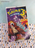 Vintage 2001 Pokemon the Movie 3 Clamshell VHS Tape, Great Shape