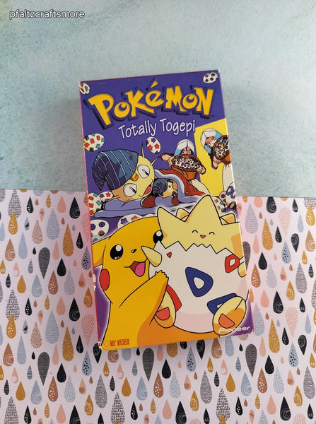 Vintage 1998 Viz Video Pokemon "Totally Togepi" VHS Tape