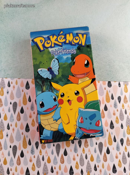 Vintage 1998 Viz Video Pokemon "Poke-Friends" VHS Tape