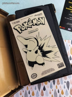 Vintage 2001 Pokemon the Johto Journeys Ursaring Rampage Plastic Case VHS Tape, Like New