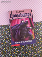 Vintage 1994 1st Printing R.L. Stine Goosebumps #24, Phantom of the Auditorium Softcover, Like New