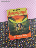 Vintage 1990's R.L. Stine Goosebumps #17, Why I'm Afraid of Bees Softcover
