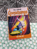 Vintage 1996 1st Printing R.L. Stine Goosebumps #41, Bad Hare Day Softcover, Like New