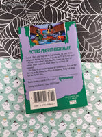 Vintage 1996 1st Printing R.L. Stine Goosebumps #44, Say Cheese and Die-Again! Softcover, Like New *With Trading Cards/Bookmark*