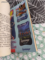 Vintage 1996 1st Printing R.L. Stine Goosebumps #44, Say Cheese and Die-Again! Softcover, Like New *With Trading Cards/Bookmark*