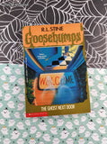 Vintage 1990's R.L. Stine Goosebumps #10, The Ghost Next Door Softcover, Like New