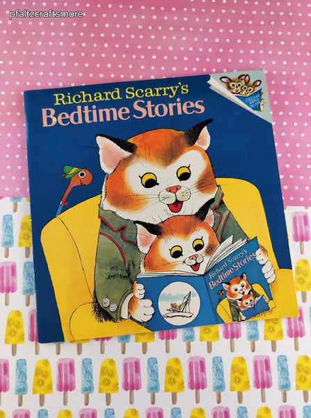 Vintage 1989 Richard Scarry's Bedtime Stories Please Read to Me Softcover