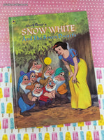 Vintage 1984 Walt Disney's Snow White and the Seven Dwarfs Oversized Hardcover