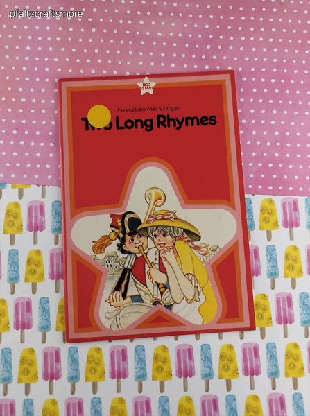 Vintage 1984 Two Long Rhymes Red Star Softcover, Like New