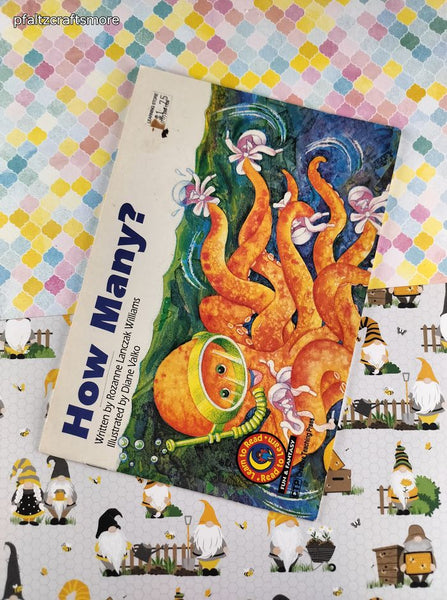 Vintage 1994 Creative Teaching Press "How Many?" Softcover Booklet