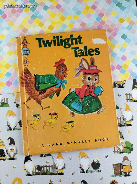 Vintage 1947 Rand McNally Twilight Tales Tip-Top Elf Hardcover