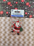 Sandylion Essentials Christmas Santa Claus 3-Dimensional Sticker Pack, New/Sealed