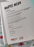 2021 1st Printing Marvel Meow by Nao Fuji Hardcover Ex-Lib.