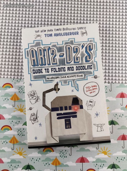 2013 1st Printing Art2-D2's Guide to Folding and Doodling Softcover, Like New
