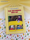 Vintage 1988 1st Printing The Grandma Mix-Up I Can Read Book Hardcover, Like New