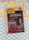 VTG 1996 1st Printing Adventures of the Bailey School Kids Wizards Don't Need Computers Softcover