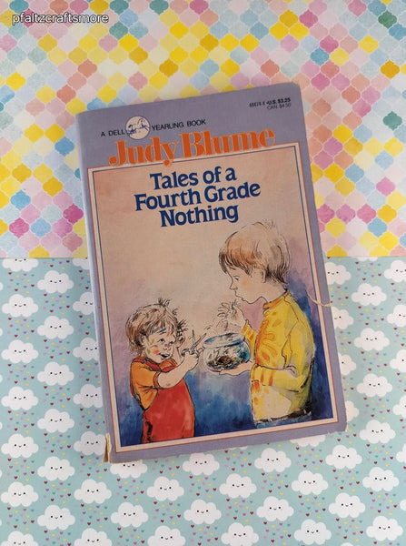 VTG 1980's Tales of a Fourth Grade Nothing Judy Blume Softcover