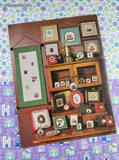 Vintage 1982 Canterbury Designs Country Christmas Classics Counted Cross Stitch Softcover Booklet