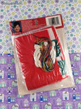 Vintage 1986 Christmas Bear Sock #9804 Designs for the Needle Counted Cross Stitch Kit NEW
