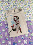 Vintage Designs for the Needle Christmas Lace Ornament #1301 Happy Holidays Counted Cross Stitch Kit NEW