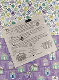 Vintage Susan Branch Merry Christmas Santa Claus Full Sticker Sheet, Unused