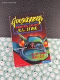 VTG 1999 Parachute Press 1st Printing Goosebumps Series 2000, Earth Geeks Must Go! Softcover