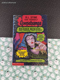 VTG 1996 1st Printing Give Yourself Goosebumps #12, Welcome to the Wicked Wax Museum Softcover