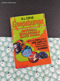 VTG 1990's Goosebumps Collector's Caps Book R.L. Stine Softcover