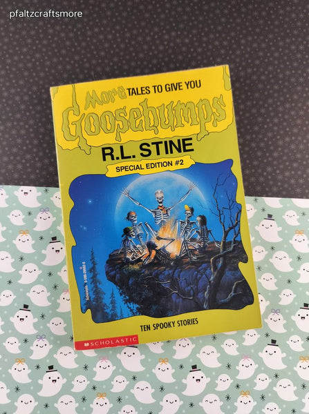 VTG 1995 1st Printing Goosebumps Special Edition #2, Ten Spooky Stories Softcover