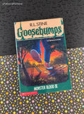 VTG 1995 1st Printing R.L. Stine Goosebumps #29, Monster Blood III Softcover